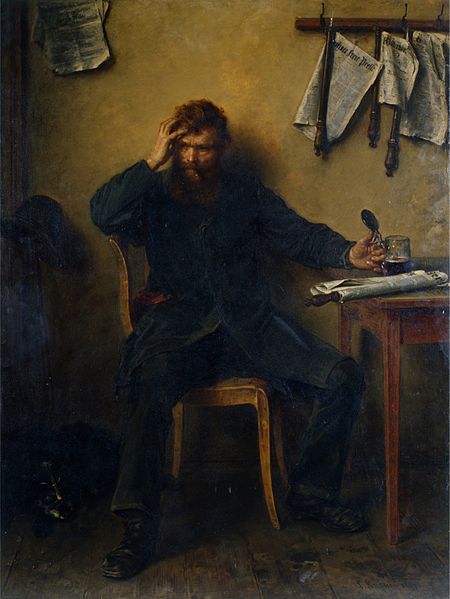 File:Ludwig Knaus - Der Unzufriedene (1877).jpg