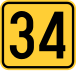 State Road 34 shield))