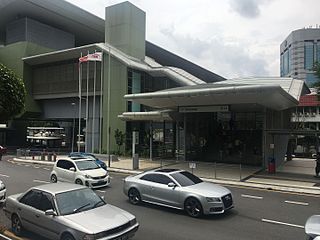 <span class="mw-page-title-main">Semantan MRT station</span> Railway station in Kuala Lumpur