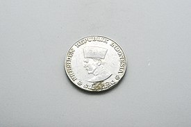 Koin Soekarno Irian Barat 50 sen 1962