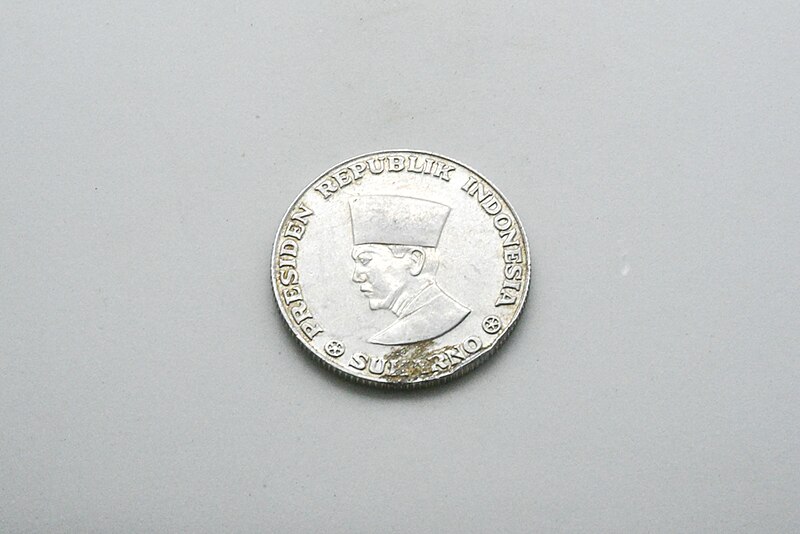 File:MUS A.5.10. Koin Soekarno Irian Barat 50 sen 1962; 1.jpg