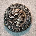 Macedonia - first region - 158-150 BC - silver tetradrachm - bust of Artemis - club - Berlin MK AM