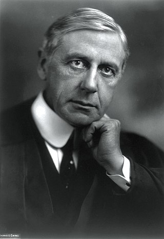 <span class="mw-page-title-main">Mahlon Pitney</span> US Supreme Court justice from 1912 to 1922