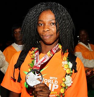 Mamina Koné Ivorian taekwondo practitioner