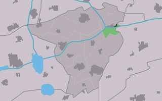 Stroobos Village in Friesland, Netherlands