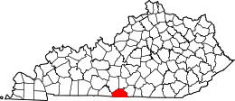 Contea di Monroe – Mappa