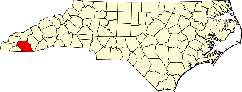 صورة:Map of North Carolina highlighting Macon County.svg