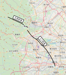 Map of Tachikawa Fault Group.png