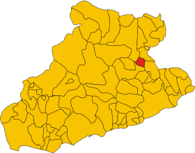 Localização da Caravonica