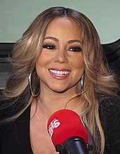 Mariah Carey's "All I Want for Christmas Is You" (1994) returned to spend five weeks atop the chart in 2022. Mariah Carey WBLS 2018 Interview 2.jpg