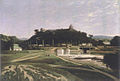 Gedimino pilis, 1861 m. (paveikslas saugomas Lietuvos dailės muziejuje)