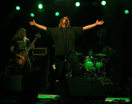 Matti kärki dismember trastockfestivalen2005