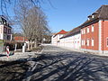 Fabrikgebäude der Baumwoll-Spinnerei und Weberei