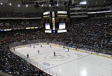 The Civic Arena during a Penguins game in 2008 MellonArenaPenguins08.JPG