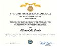 Thumbnail for Secretary of Defense Meritorious Civilian Service Award