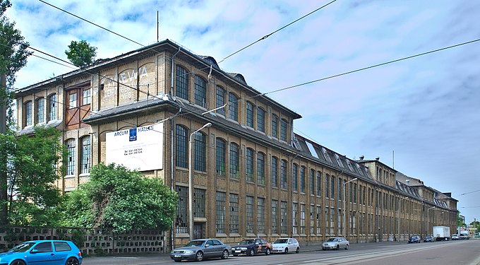 Ruined factory building of the VEB Mewa in Leipzig, Germany