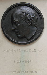 Michael von Clemm American businessman