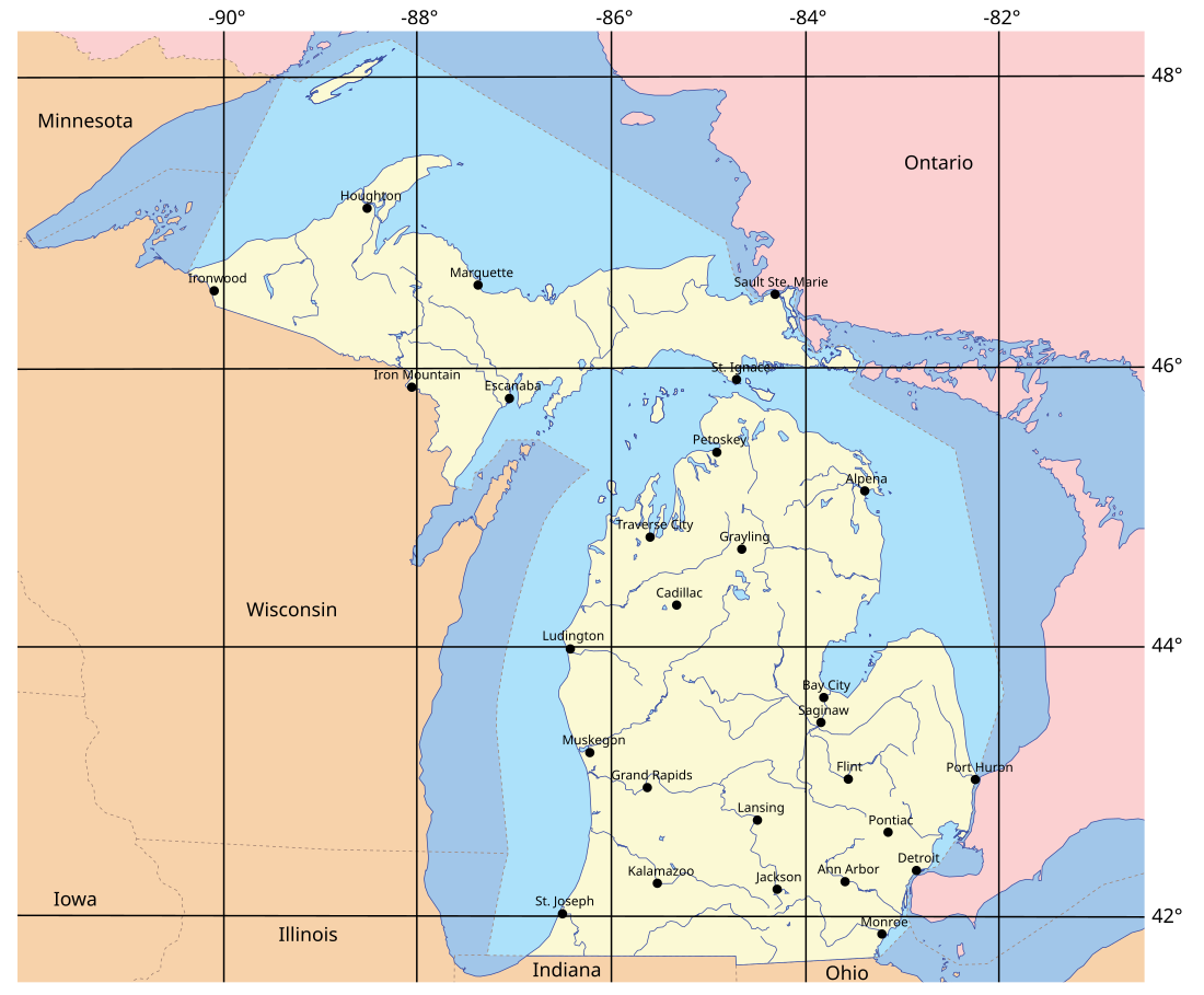 Geography of Michigan