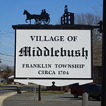 Village of Middlebush Middlebush Village - information sign.jpg