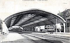 Langon, la gare