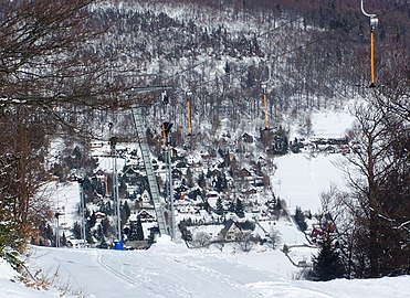 Mikulov en hiver.