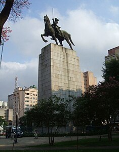 Statuo de la Duko de Caxias en San-Paŭlo