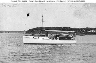 USS <i>Dean II</i> (SP-98) Patrol vessel of the United States Navy