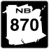 Route 870 shield