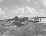 飛行第64戦隊の九七戦乙型（キ27乙）。中国戦線にて