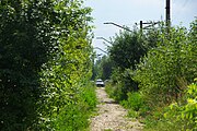 English: Nakhabino - Pavlovskaya sloboda railway line