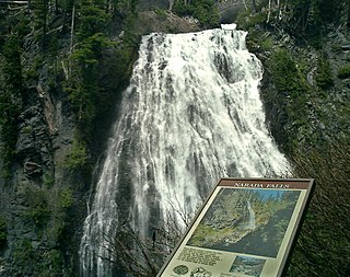Narada Falls waterfall