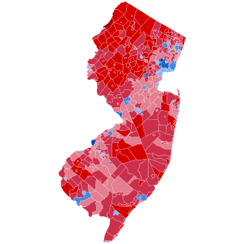 New Jersey Presidential Election 1988 by Municipality.svg