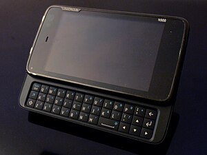 The Nokia N900 has the Linux-based Maemo 5 OS