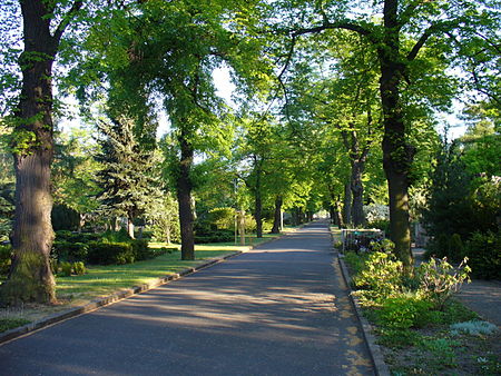 Nordfriedhof Hauptweg