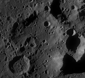 Снимок зонда Lunar Reconnaissance Orbiter.