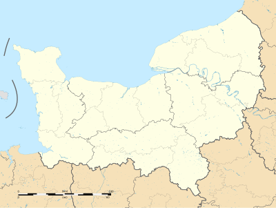 Normandie-regionen plassering map.svg