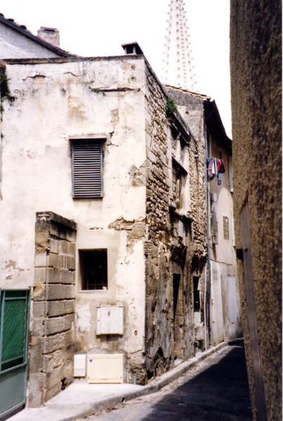 Nostradamus's claimed birthplace, Saint-Rémy-de-Provence, photographed in 1997