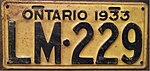 ONTARIO 1933 plate (2210920242).jpg