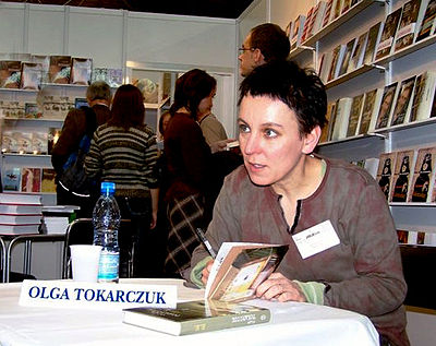 Tokarczuk in Kraków, Poland (2005)