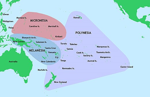 Het Polynesische gebied