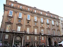 Palace facade. Palazzo Casacalenda (Napoli)2.JPG