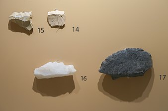 Denticulés du Paléolithique supérieur en Corée.