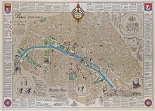 1989 (Durand Cartographisme, Paris 1789-1989, sur les traces de la Révolution)