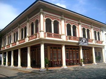 Modelo de casas antiguas de Guayaquil