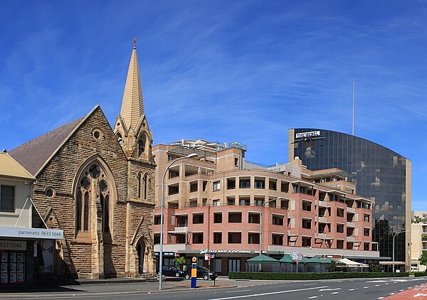 The suburb of Parramatta, the division's namesake