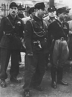 Black Brigades Auxiliary police unit of the Republican Fascist Party