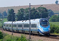 Pendolino ED250 PKP Intercity na linii kolejowej nr 8 pod Słomnikami 20200808 1010 3443.jpg