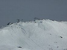 Olympic Ski Trail, leading to Perisher Valley from Perisher Mountain. Perisher Olympic Ski Trail.JPG