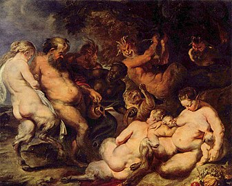 Peter Paul Rubens, Bacchanalia, 1615