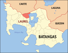 Ph locator batangas laurel.svg